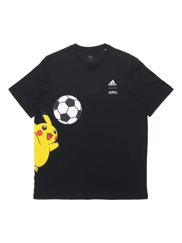 Футболка adidas x POKEMON Series Sports Training Asia Edition Black — изображение 1 из 4, черный