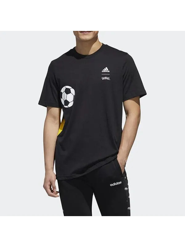 Футболка adidas x POKEMON Series Sports Training Asia Edition Black — изображение 3 из 4, черный