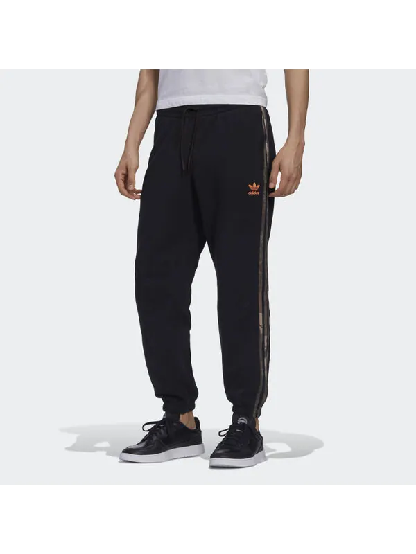 Спортивные штаны adidas originals Camouflage Striped Track Pants Men Black — изображение 3 из 4, черный