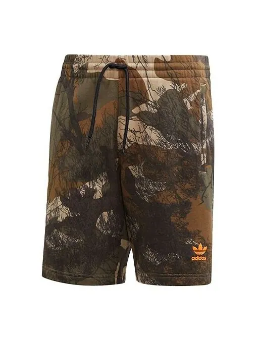 Шорты originals camo aop short camouflage printing sports shorts camouflage Adidas — изображение 1 из 4, камуфляж