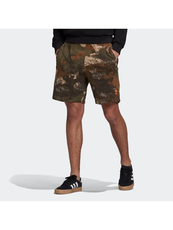 Шорты originals camo aop short camouflage printing sports shorts camouflage Adidas — изображение 3 из 4, камуфляж