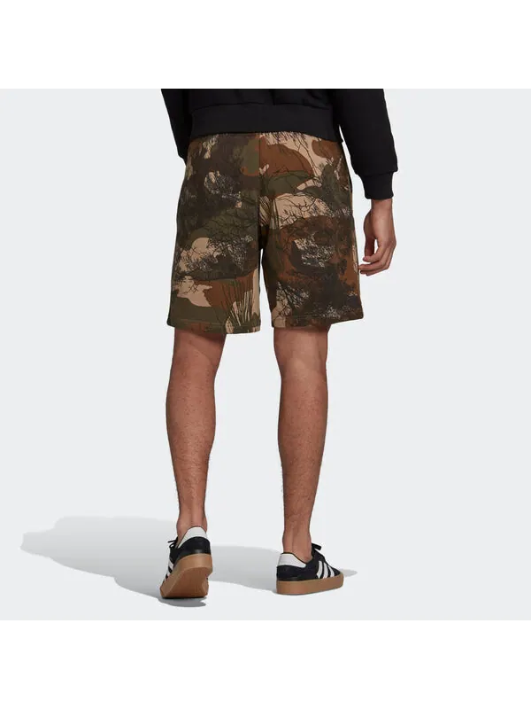 Шорты originals camo aop short camouflage printing sports shorts camouflage Adidas — изображение 4 из 4, камуфляж