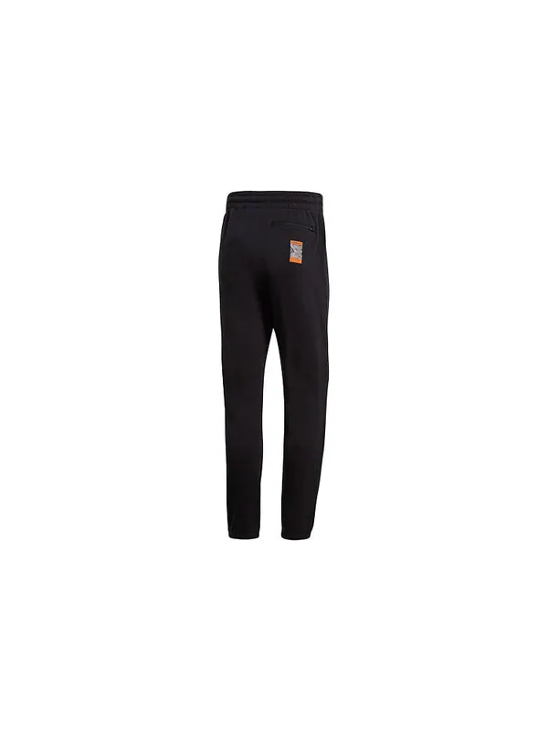 Спортивные штаны adidas originals Adv Logo Sp logo Printing Casual Bundle Feet Sports Pants Black — изображение 2 из 4