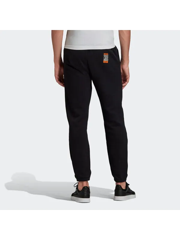 Спортивные штаны adidas originals Adv Logo Sp logo Printing Casual Bundle Feet Sports Pants Black — изображение 4 из 4