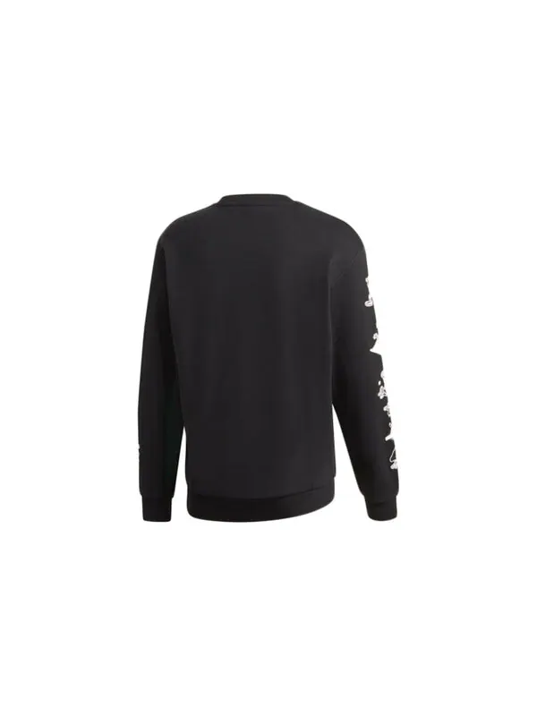 Толстовка adidas x Disney Goofy Crew Crossover Pullover Black — изображение 2 из 4, черный