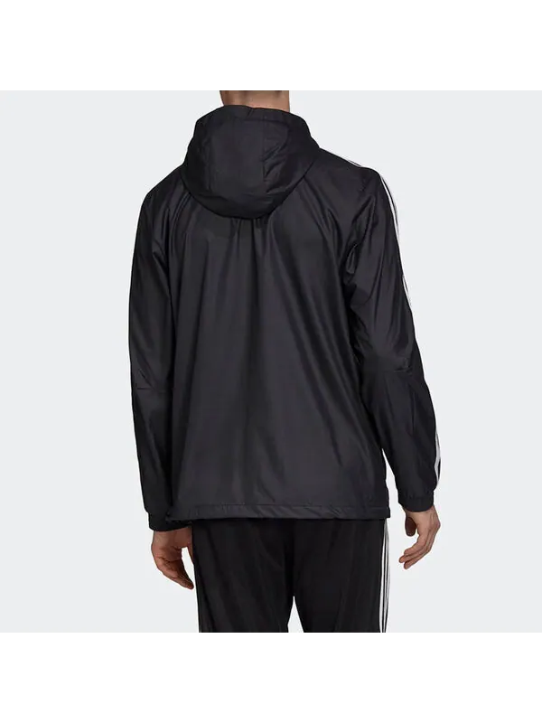 Куртка adidas Manchester United Soccer/Football Sports Jacket Black — изображение 4 из 4, черный