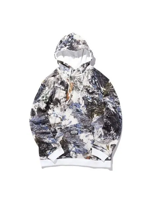 Толстовка originals d grp hoody earth printing sports Adidas — изображение 1 из 4, мульти