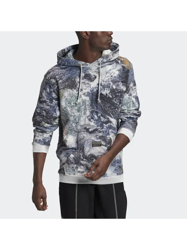 Толстовка originals d grp hoody earth printing sports Adidas — изображение 3 из 4, мульти