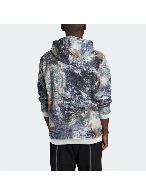 Толстовка originals d grp hoody earth printing sports Adidas — изображение 4 из 4, мульти