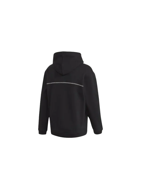 Толстовка Adidas Originals R.Y.V. Hooded Pullover 'Black' — изображение 2 из 4, черный
