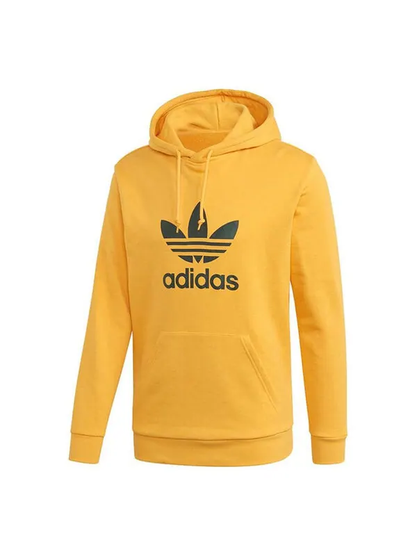 Толстовка men's originals trefoil sports gold color Adidas — изображение 1 из 4, золото