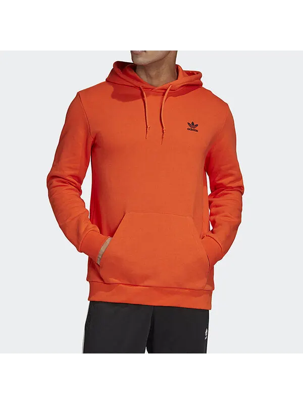 Толстовка adidas originals B+F TRFL Hoody Casual Sports Orange — изображение 3 из 4, оранжевый