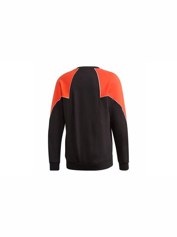 Толстовка adidas originals B Trf Ab Crew Colorblock Casual Sports Pullover Black — изображение 2 из 4, черный