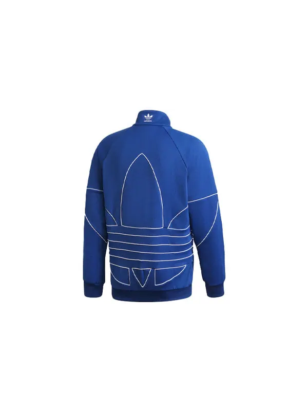 Куртка originalsb tf turf out ply tt casual minimalistic stand collar zipper sports jacket blue Adidas — изображение 2 из 4