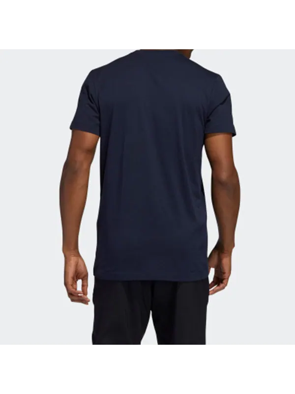 Футболка basketball cartoon printing short sleeve blue Adidas — изображение 3 из 3, синий
