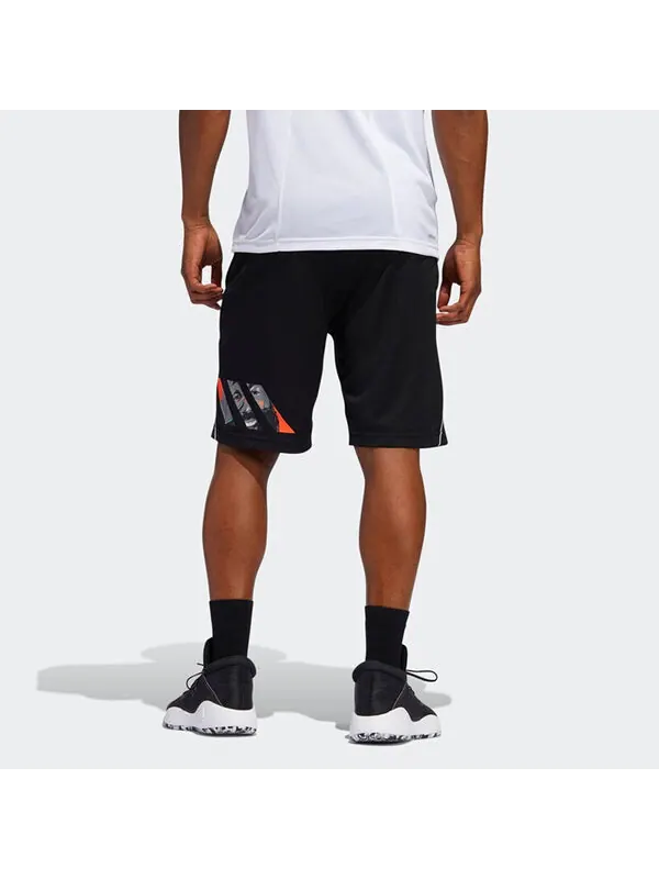 Шорты hdn gu баскетбольные спортивные шорты Adidas — изображение 4 из 4, черный