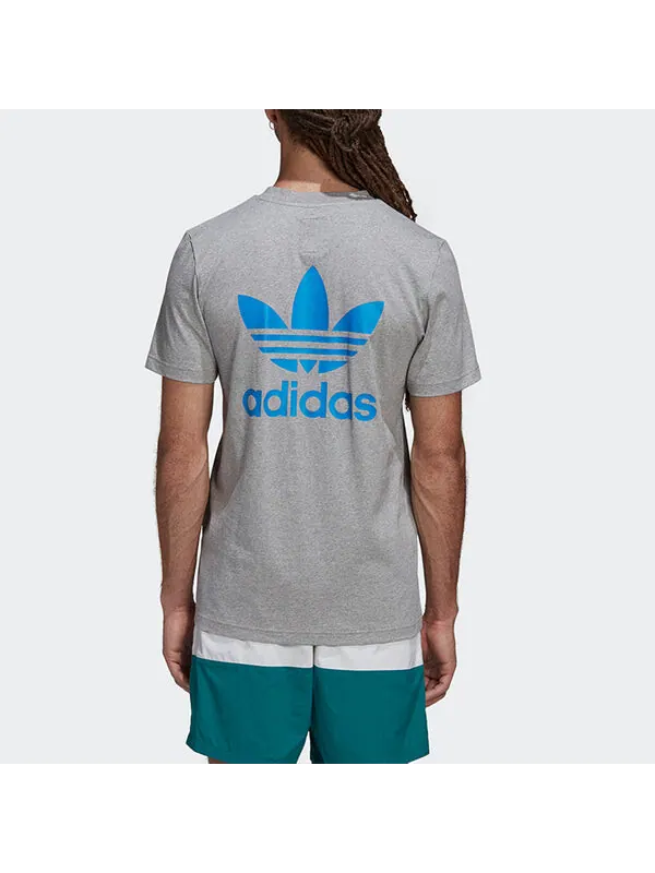 Футболка originals x noah shell logo tee male grey Adidas — изображение 4 из 4, серый