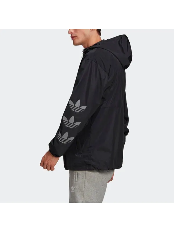 Куртка adidas originals Men's Regen Wb Tref Jacket — изображение 4 из 4, черный