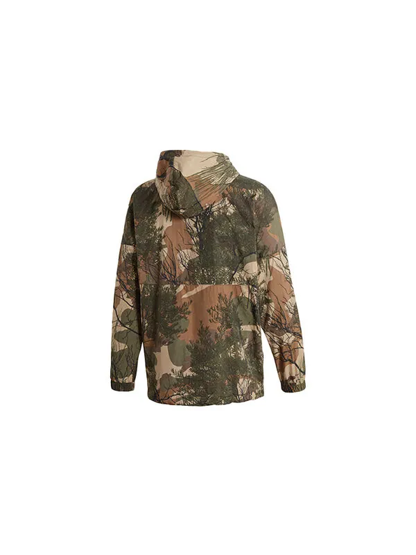 Куртка adidas originals Half Zipper Pullover Hooded Jacket Camouflage — изображение 2 из 4, камуфляж