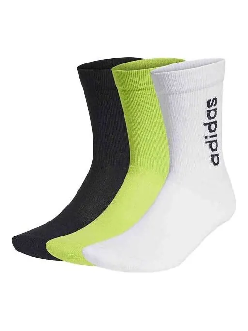 Носки neo sports outdoor high top mid tops socks couple style 3 pairs 'black green white' Adidas — изображение 1 из 4