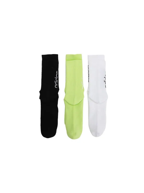 Носки neo sports outdoor high top mid tops socks couple style 3 pairs 'black green white' Adidas — изображение 2 из 4
