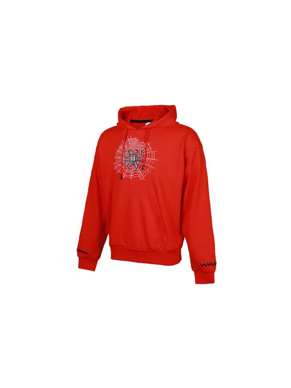 Толстовка Men's adidas Sports Bright Pink Red — изображение 3 из 4, красный