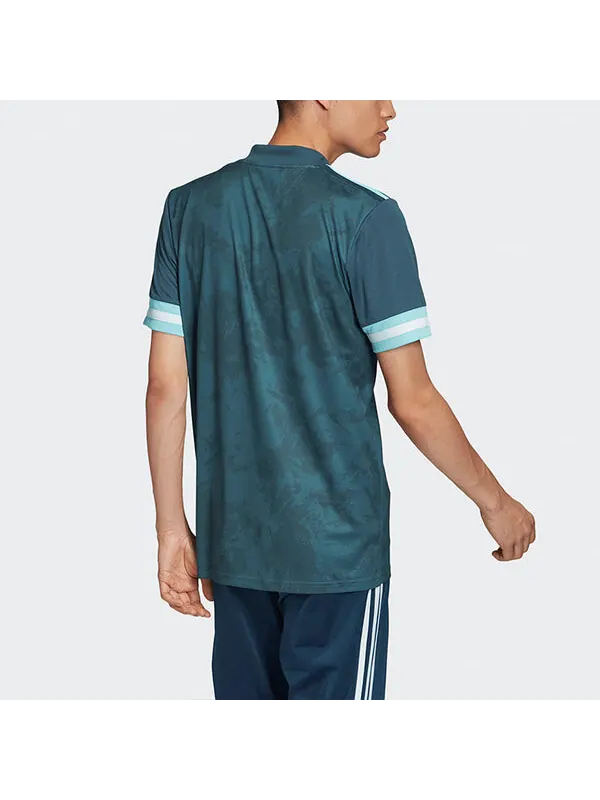 Футболка sw fans version of argentina away to dry v lead football men turquoise Adidas — изображение 4 из 4, синий, зеленый