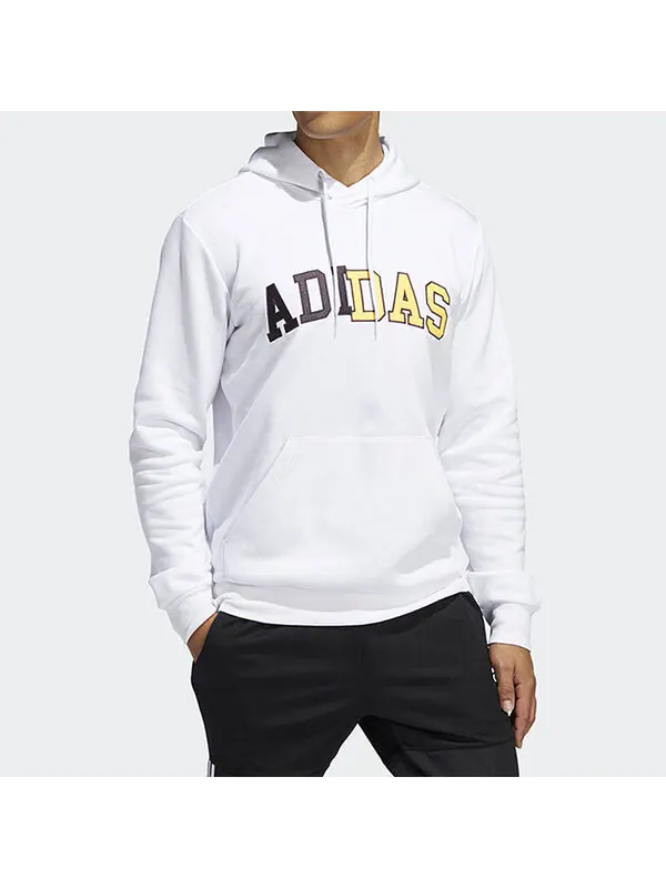 Толстовка men's collegiate hdy sports white Adidas — изображение 3 из 4, белый