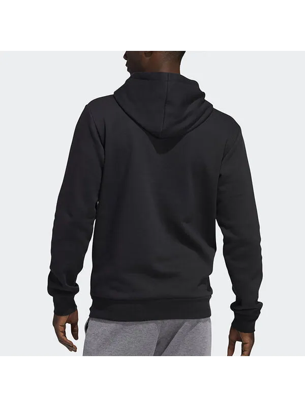 Толстовка adidas Collegiate Hdy Sport Hood Men Black — изображение 4 из 4, черный