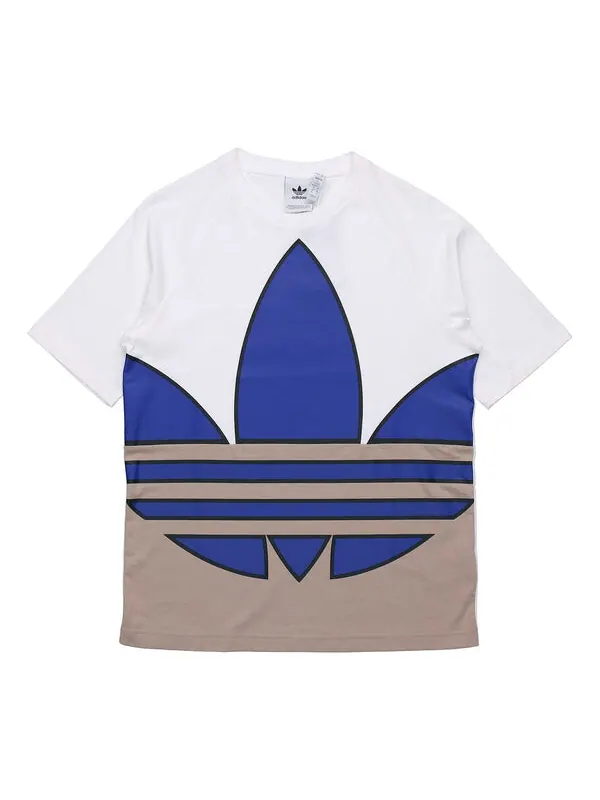 Футболка originals color logo short sleeve white Adidas — изображение 1 из 4, белый