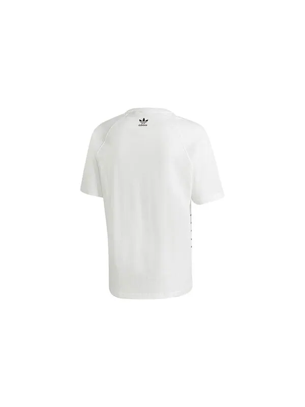 Футболка оригиналы bg trf out футболка спортивная с коротким рукавом белая Adidas — изображение 2 из 4, белый/черный