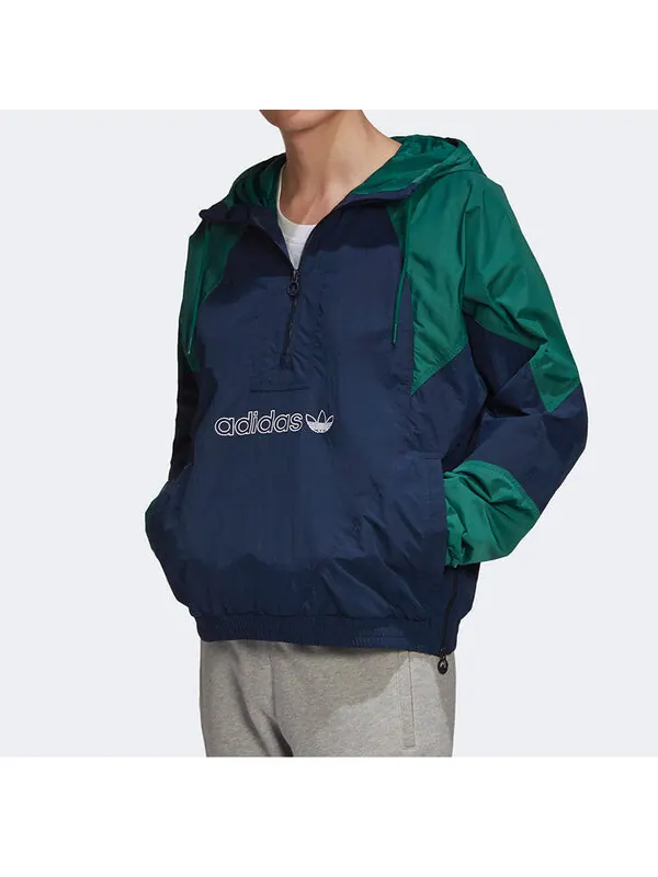 Куртка оригинальная большая tf turf windbrkr Adidas — изображение 3 из 4, синий/зеленый