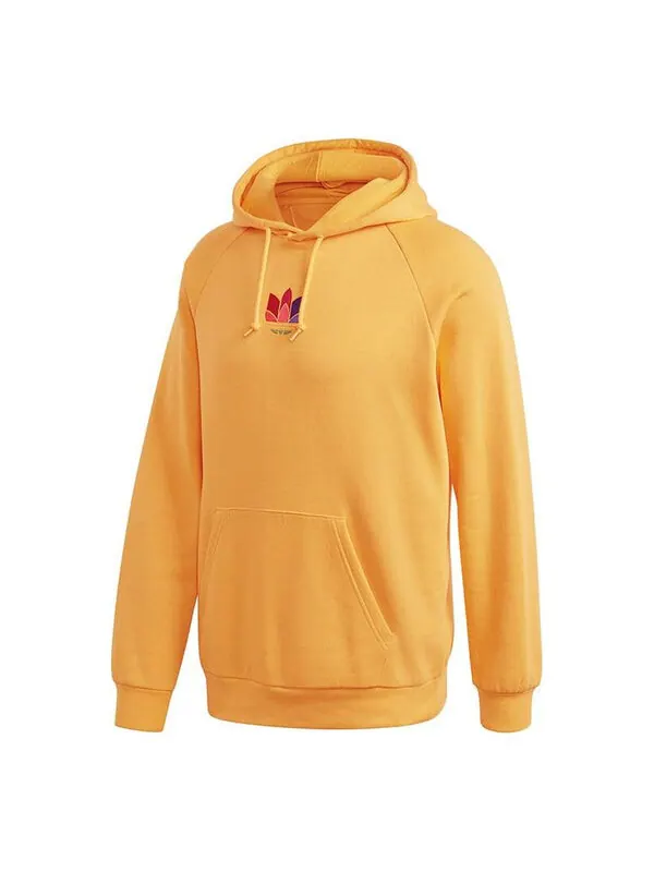 Толстовка originals 3d trefoil hood casual sports logo pullover gold color Adidas — изображение 1 из 4, золото