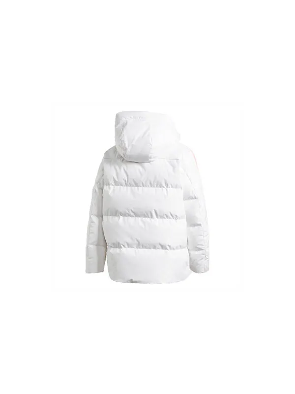 Пуховик (WMNS) adidas Puff Down Jkt Sports Down Jacket White — изображение 2 из 4, белый