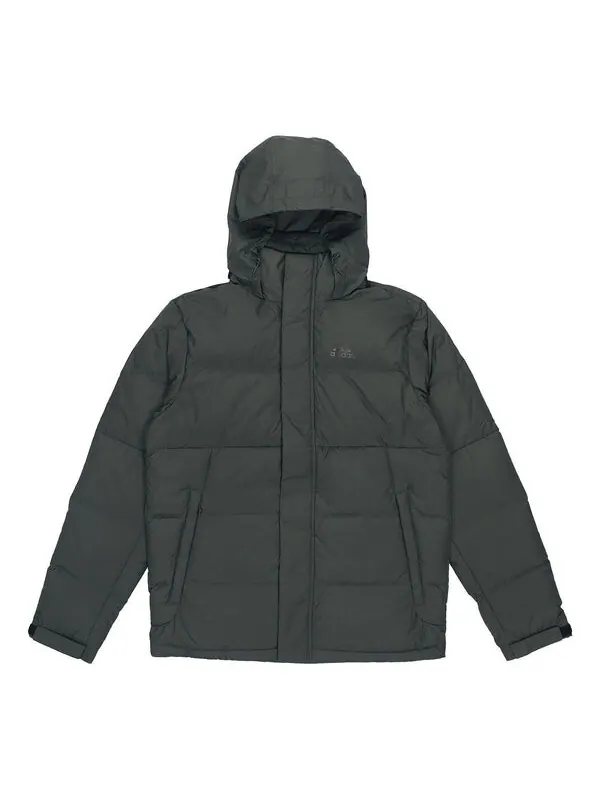Пуховик adidas hooded Casual Stay Warm Jacket Brown — изображение 1 из 2, коричневый