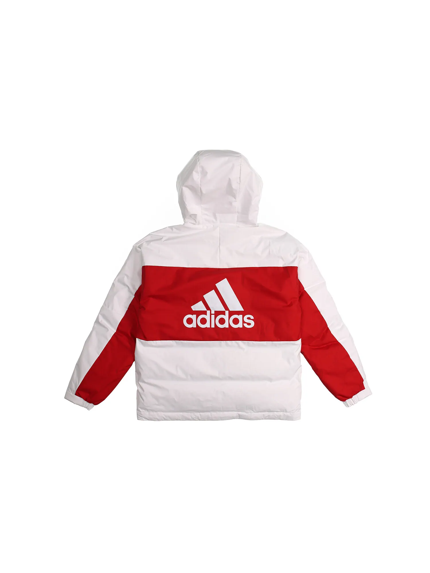 Мужская куртка-пуховик Adidas Color Block Logo Hooded — изображение 2 из 2, белый