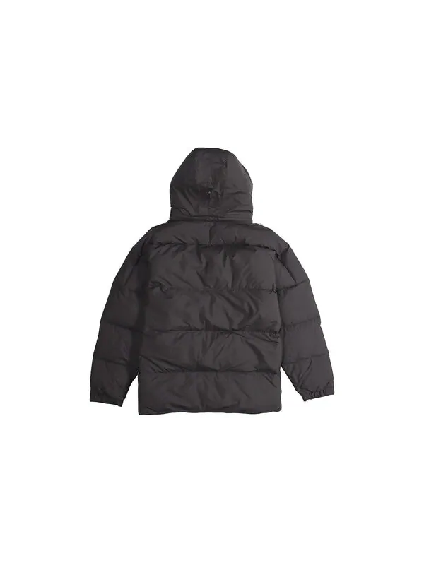 Пуховик adidas 3st Puff Down J Stay Warm Sports hooded down Jacket Black — изображение 2 из 4, черный