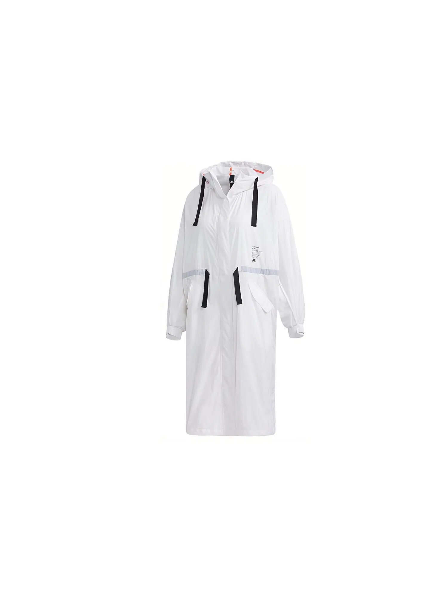 Длинная куртка adidas STY Long JKT — изображение 1 из 6, белый