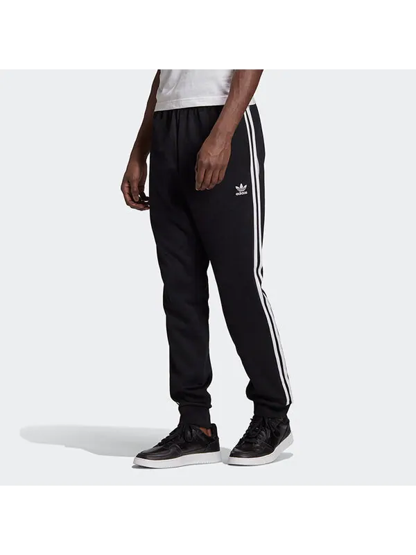 Спортивные штаны adidas originals SST TP P Blue Sports Pants Black — изображение 3 из 4, черный