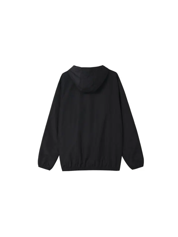 Куртка adidas Must Haves 3-Stripes Windbreaker - Black — изображение 2 из 4, черный