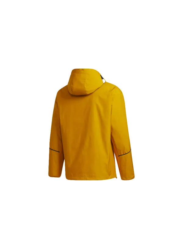 Куртка w.n.d. hooded sports stylish jacket gold color Adidas — изображение 2 из 4, золото