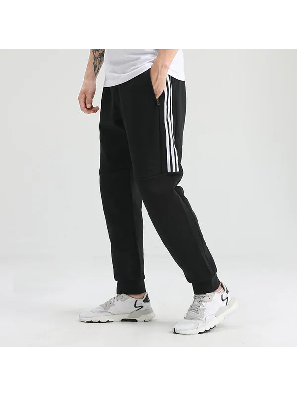 Спортивные штаны adidas Athleisure Casual Sports Breathable Long Pants Black — изображение 2 из 4, черный