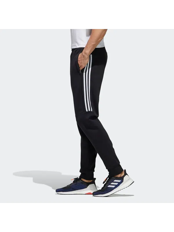 Спортивные штаны adidas Athleisure Casual Sports Breathable Long Pants Black — изображение 3 из 4, черный