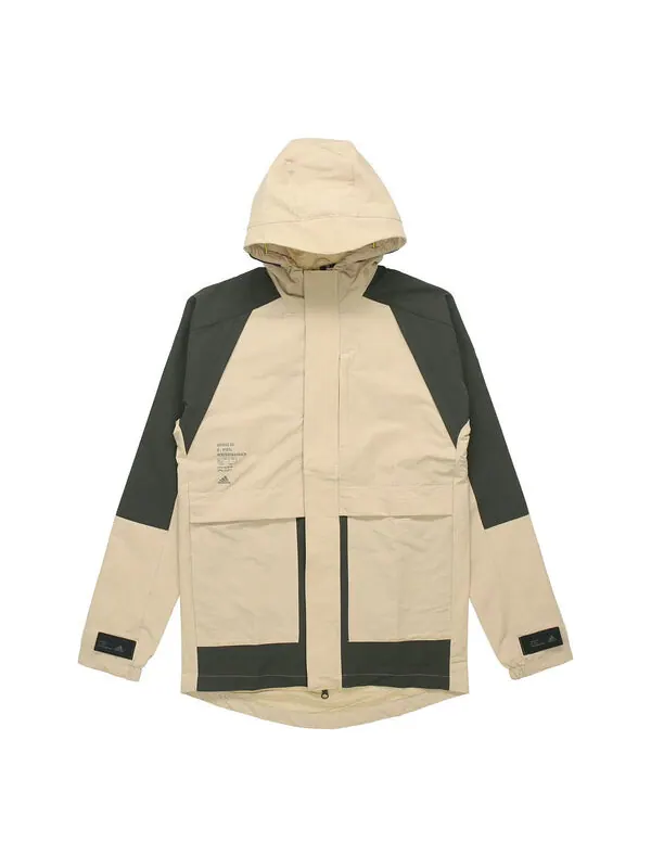 Куртка th parkar куртка с капюшоном мужская коричневая Adidas — изображение 1 из 4, коричневый