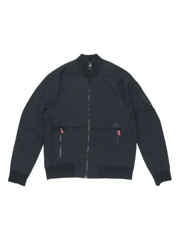 Куртка adidas TH BOMB Casual Sports Jacket Black — изображение 1 из 4, черный