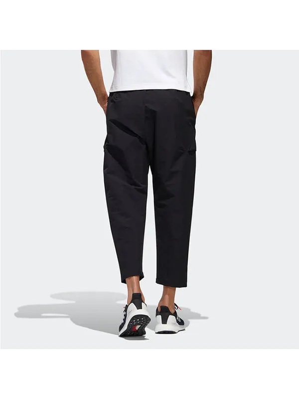 Спортивные штаны Men's adidas Series Black Sports Pants/Trousers/Joggers — изображение 4 из 4, черный