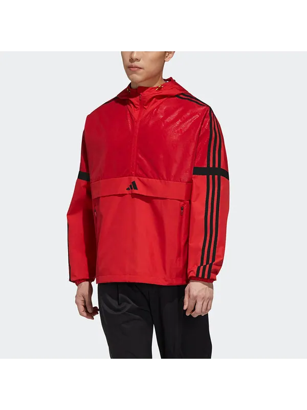 Толстовка men's ub anarok pullover red Adidas — изображение 3 из 4, красный