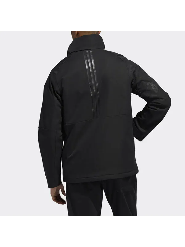 Куртка adidas Series Printing polar fleece Hooded Jacket Black — изображение 4 из 4, черный