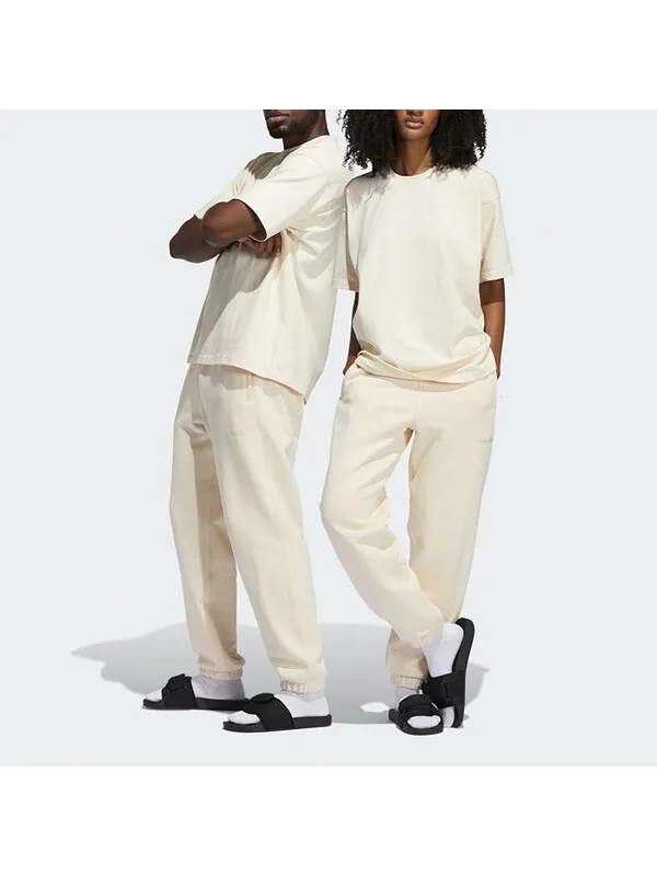Спортивные штаны adidas originals Unisex Loose Sweatpants Ivory — изображение 3 из 4, светло-кремово-белый