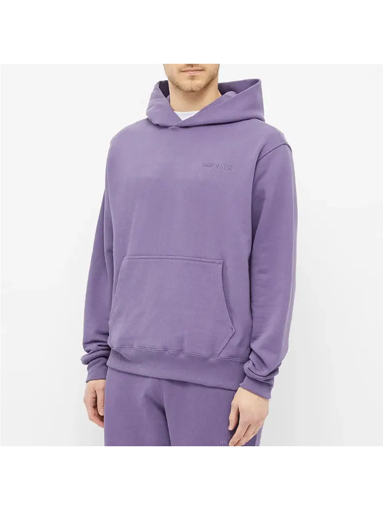 Худи adidas x Pharrell Crossover Logo Hoodie 'Purple' — изображение 2 из 4, фиолетовый